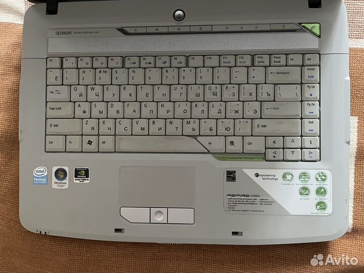 Ноутбук Acer на запчасти