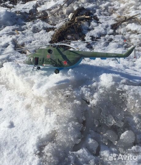 Модель вертолета ми 8