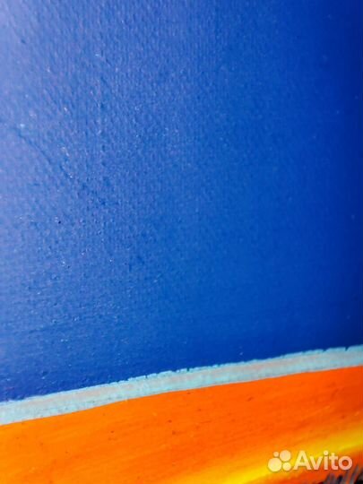 Тханка с 3Д эффектом, холст, 58,5 х 44,5 см, Непал