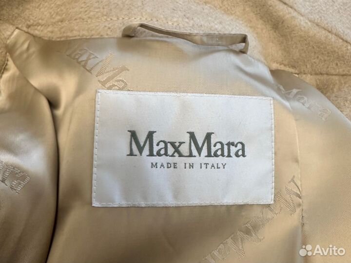 Пальто 100% кашемир MaxMara