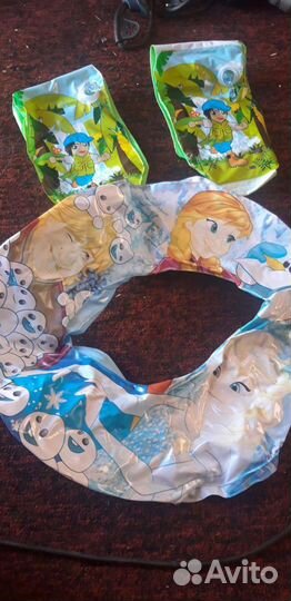 Круг для купания и накладки для рук