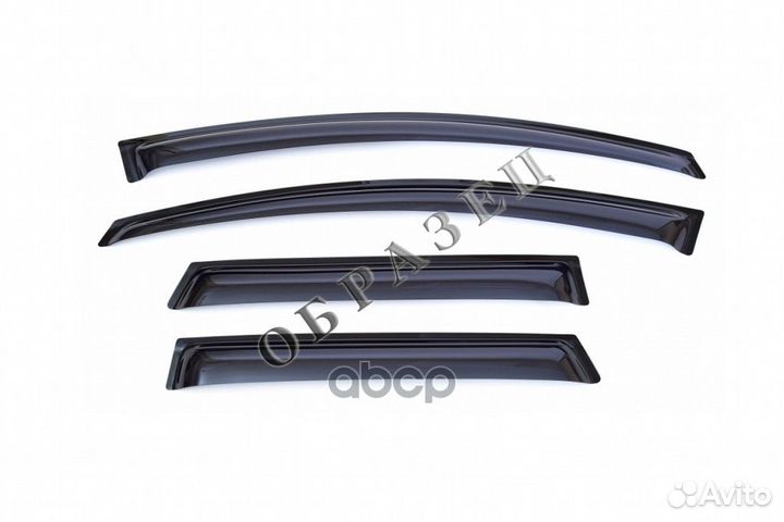 Дефлекторы окон 4 door subaru forester 2013, N