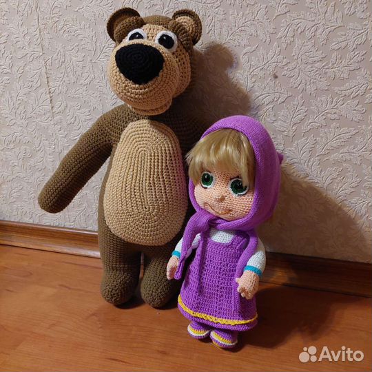 Игрушка маша и медведь