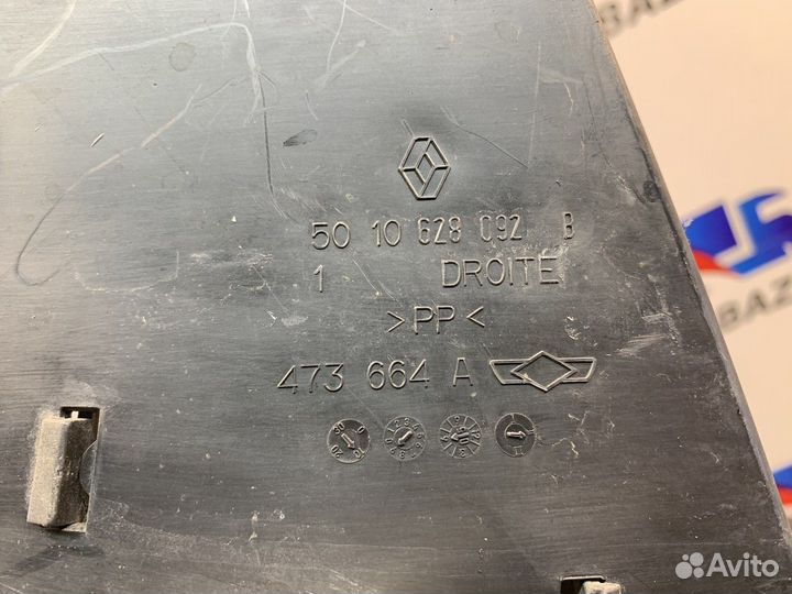 Накладка на порог правая