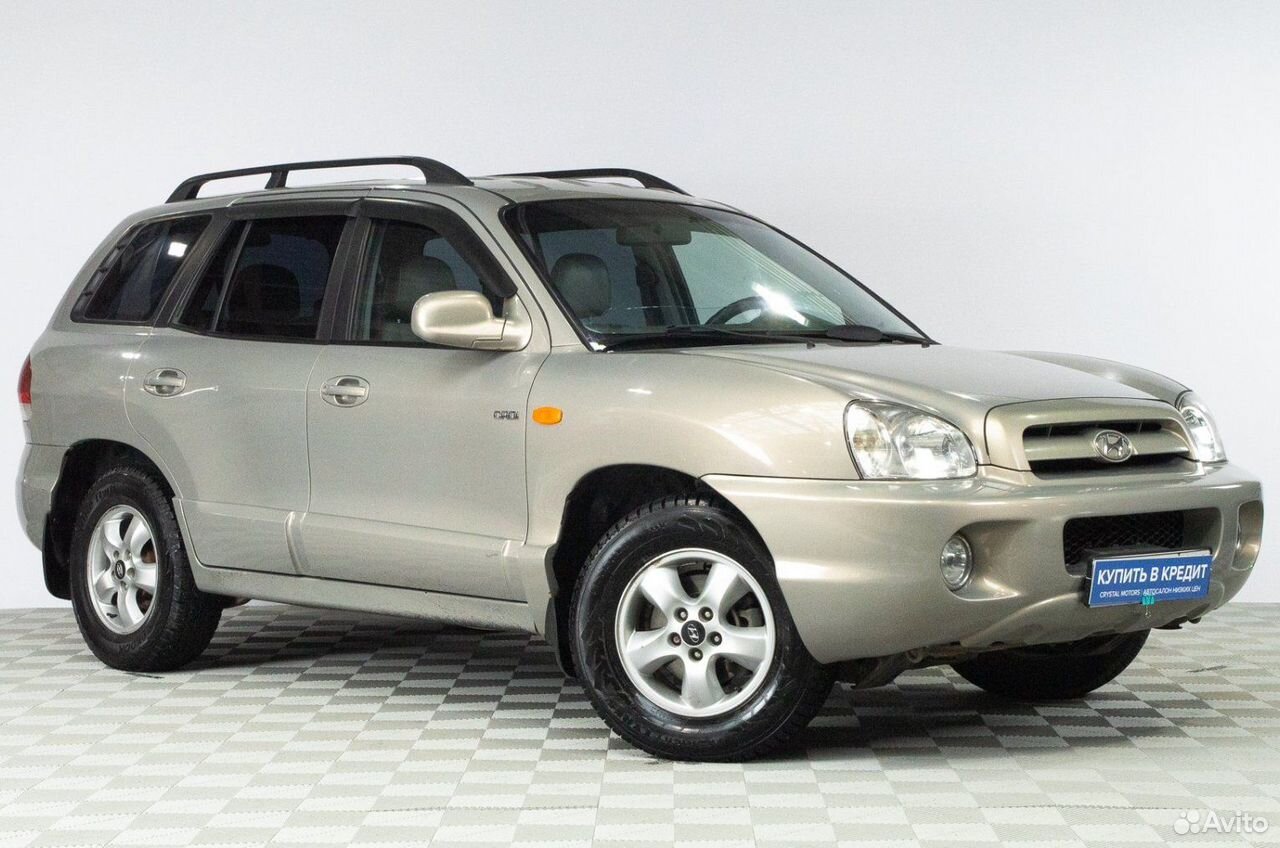 Hyundai Santa Fe 2.0 AT, 2007, 224 000 км