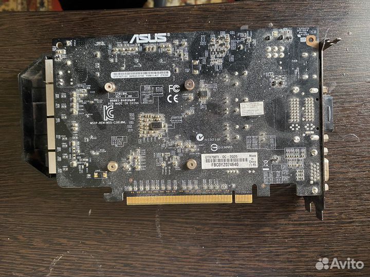 Видеокарта gtx 750ti