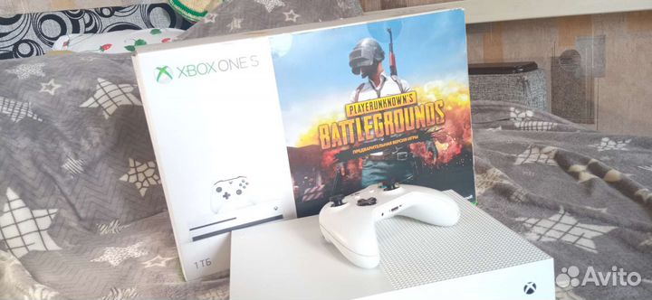 Xbox One s 1tb с играми