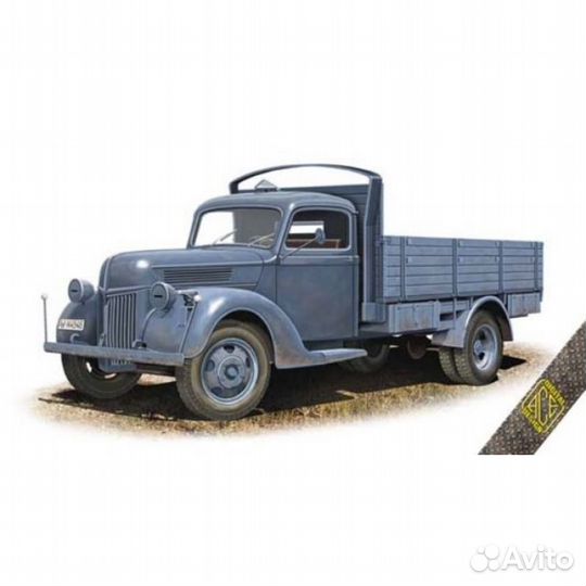 ACE72576 V3000S 3t German Cargo truck (early flat