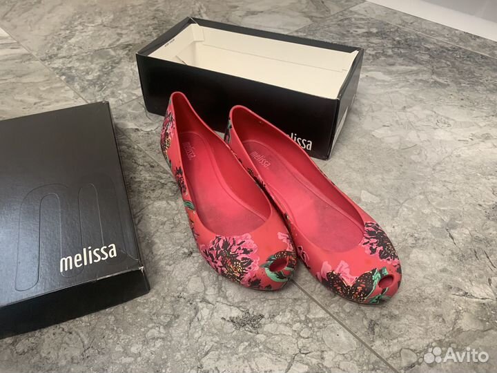 Балетки melissa размер 39 с коробкой