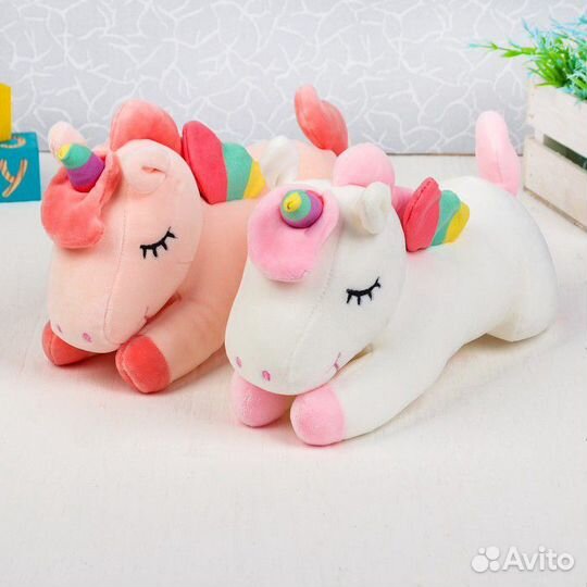 Единорог и Хомяк 3в1 игрушка+плед+подушка доставка
