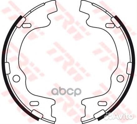 Колодки тормозные барабанные зад GS8757 TRW