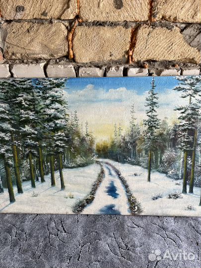 Картина маслом на холсте большая