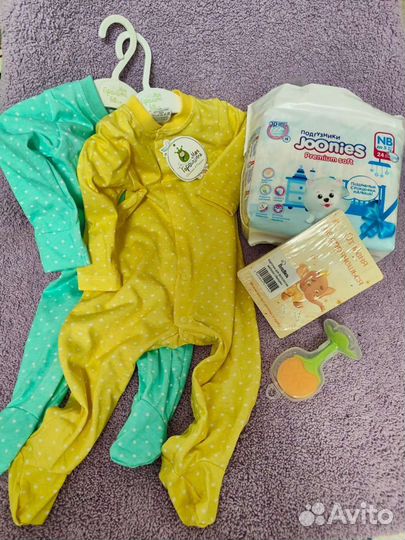 Подарочный набор для новорожденного