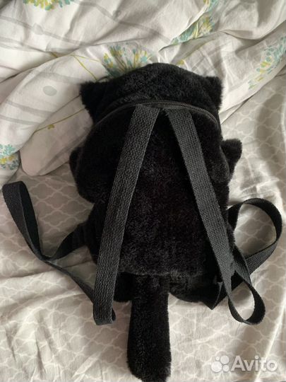 Кот скелет рюкзак. лямки регулируются