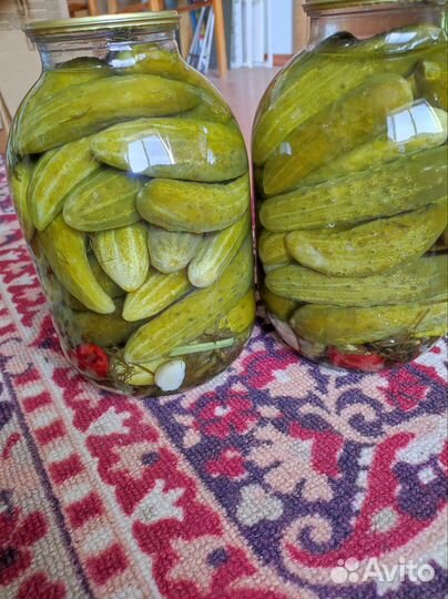 Огурцы соленые