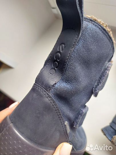 Сапоги зимние для девочки ecco