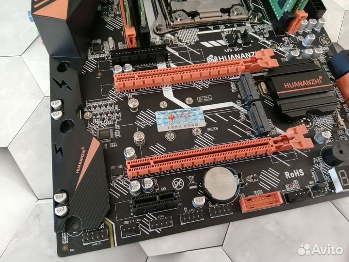 Комплект xeon E5-2666v3 + Huananzhi X99-BD4 + 16gb