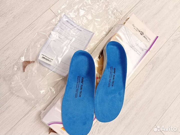 Новые ортопедические стельки Orto Fun Tech