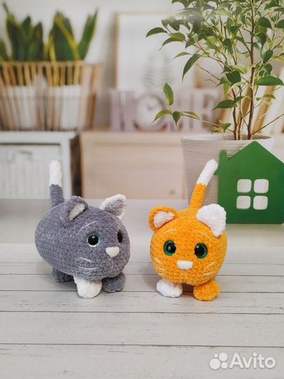 Игрушка ручной работы Кот