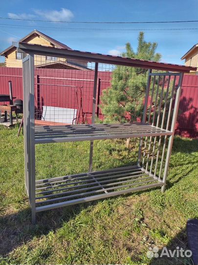 Дровник для дачи Дровница уличная Поленницы