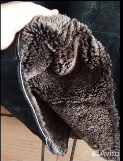 Дублёнка и шапка комплект