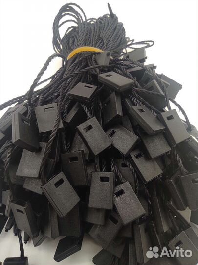 Крепление для бирок чёрные