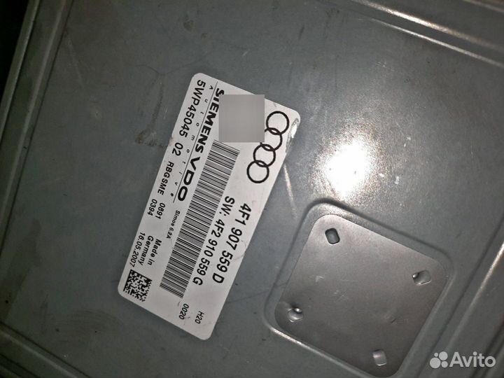 Двигатель в сборе двс audi A6 4F2 AUK 2005