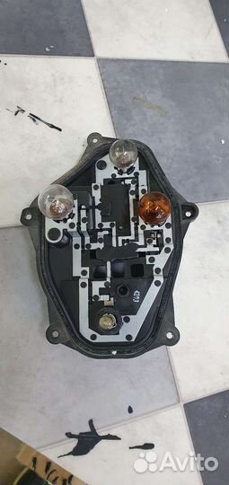 Плата заднего фонаря октавия а7 правая