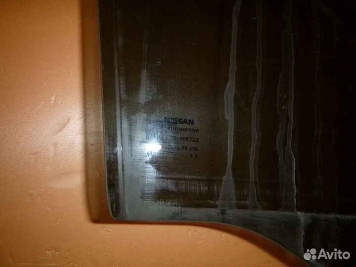 Стекло двери задней правой nissan X-trail (T31) 20