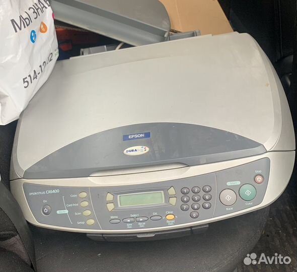 Принтер струйный epson stylus CX6400