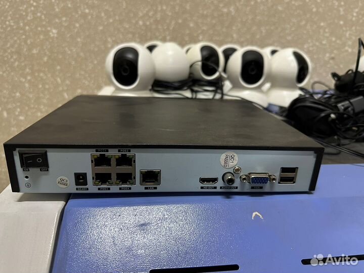 IP Видерегистратор PS-link 3104P(4шт безHDD)