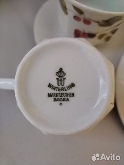 Чашка с блюдцем. Цена за все