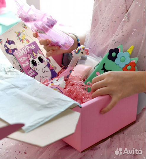 Подарочный набор для девочки на 8 марта