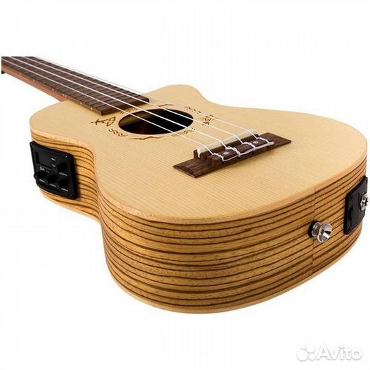 Укулеле Flight DUC328 CEQ Natural