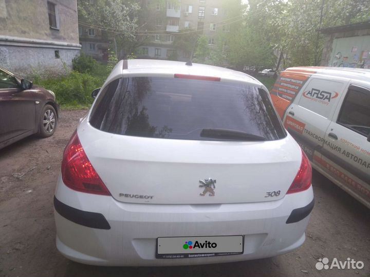 Peugeot 308 1.6 AT, 2011, 203 000 км