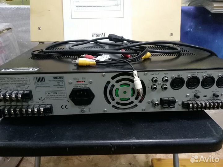 Модульный усилитель музыки Inter-M MMA-120