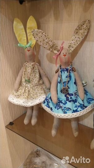 Мягкая игрушка заяц новый