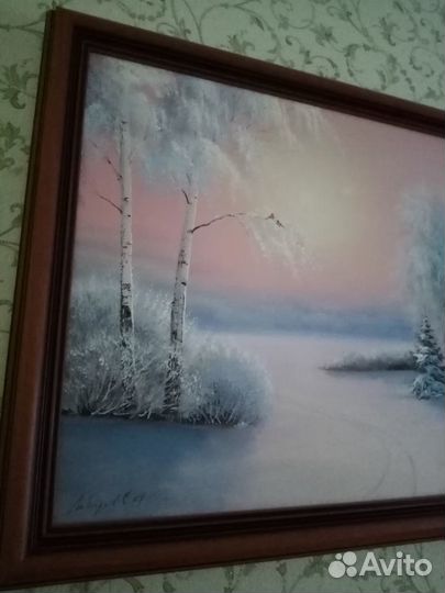 Картина масло холст 100х60