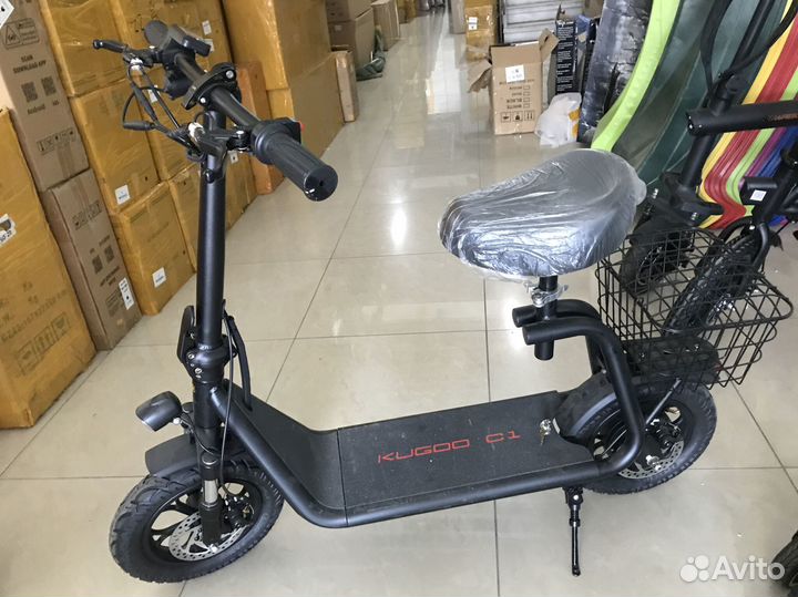 Электросамокат Kugoo C1 Plus