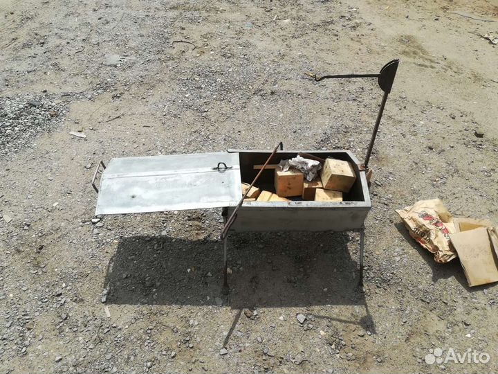 Мангал коптилка походный 3мм