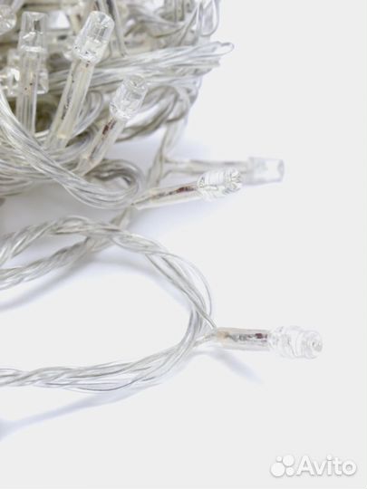 Гирлянда штора 3х2, белый холодный