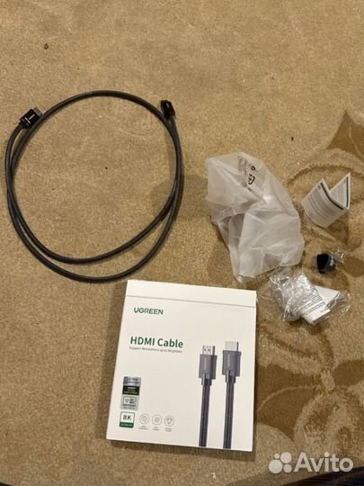 Кабель hdmi 2.1 ugreen 1.5 метра новый