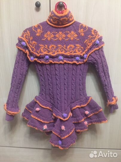 Платье для маленькой фигуристки