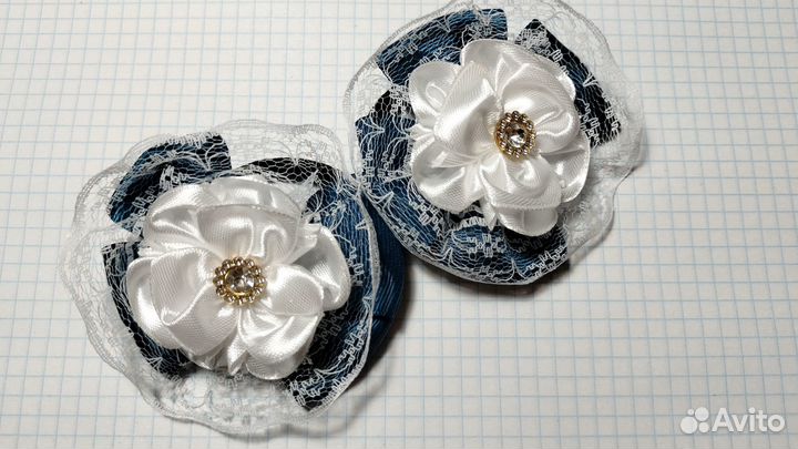 Бантики в школу ручной работы