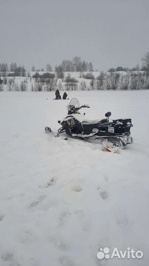 Снегоход Стелс Капитан Лонг