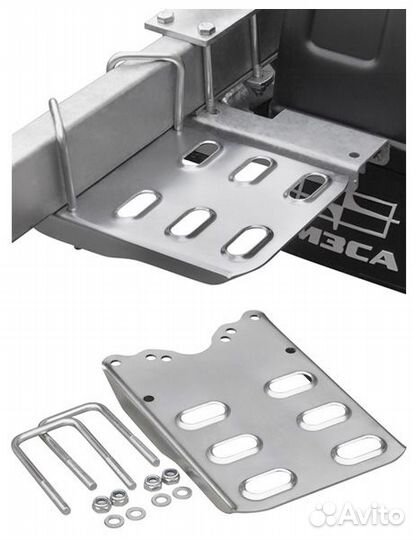 Подножки на лодочный прицеп