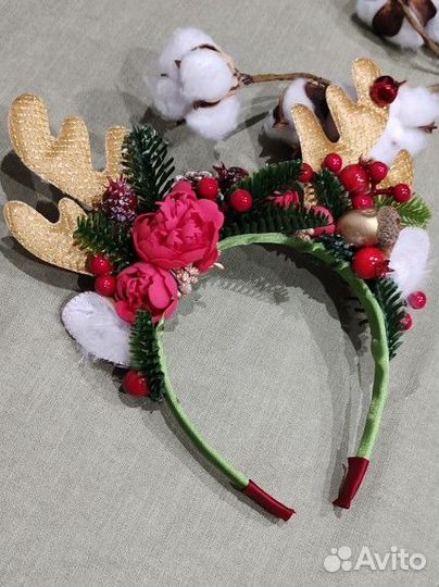 Оленьи рожки/новый год