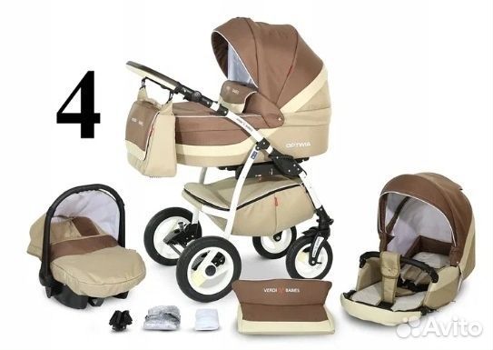 Коляска Verdi optima 3 в 1