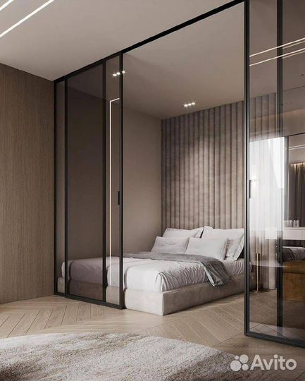 Двери купе перегородка