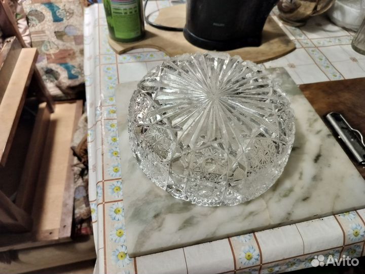 Хрустальная ваза СССР